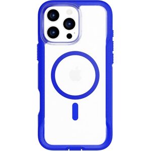tech21 EvoPro for iPhone 16 Pro Max Compatible with MagSafe Impact Protection Case 21x Military Standard Tested in Clear/Blue tech21 EvoPro for iPhone 16 Pro Max Compatible with MagSafe Impact Protection Case 21x Military Standard Tested in Clear/Blue
