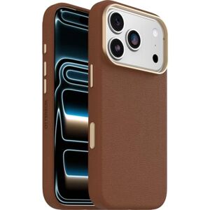 OtterBox Symmetry Series Cactus Leather MagSafe Case for iPhone 17 Pro, Shockproof, Drop proof, Protective Thin Case, 3x Tested to Military Standard, Brown OtterBox Symmetry Series Cactus Leather MagSafe Case for iPhone 17 Pro, Shockproof, Drop proof, Protective Thin Case, 3x Tested to Military Standard, Brown