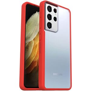 OtterBox React Series Case for Samsung Galaxy S21 Ultra 5G, Shockproof, Drop proof, Ultra-Slim, Protective Thin Case, Tested to Military Standard, Clear/Red OtterBox React Series Case for Samsung Galaxy S21 Ultra 5G, Shockproof, Drop proof, Ultra-Slim, Protective Thin Case, Tested to Military Standard, Clear/Red