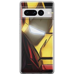 ERT GROUP mobile phone case for Google PIXEL 7 PRO original and officially Licensed Marvel pattern Iron Man 021 optimally adapted to the shape of the mobile phone, case made of TPU ERT GROUP mobile phone case for Google PIXEL 7 PRO original and officially Licensed Marvel pattern Iron Man 021 optimally adapted to the shape of the mobile phone, case made of TPU