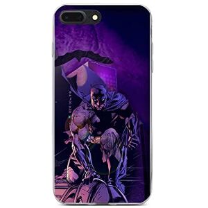 ERT GROUP mobile phone case for Iphone 7 PLUS/ 8 PLUS original and officially Licensed DC pattern Batman 072 optimally adapted to the shape of the mobile phone, case made of TPU ERT GROUP mobile phone case for Iphone 7 PLUS/ 8 PLUS original and officially Licensed DC pattern Batman 072 optimally adapted to the shape of the mobile phone, case made of TPU