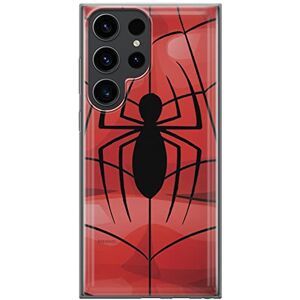 ERT GROUP mobile phone case for Samsung S23 ULTRA original and officially Licensed Marvel pattern Spider Man 013 optimally adapted to the shape of the mobile phone, case made of TPU ERT GROUP mobile phone case for Samsung S23 ULTRA original and officially Licensed Marvel pattern Spider Man 013 optimally adapted to the shape of the mobile phone, case made of TPU