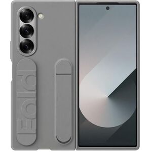 SAMSUNG Galaxy Official Silicone Grip Case with Stand for Galaxy Z Fold6, Grey SAMSUNG Galaxy Official Silicone Grip Case with Stand for Galaxy Z Fold6, Grey