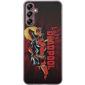 ERT GROUP mobile phone case for Samsung A14 4G/5G original and officially Licensed Marvel pattern Deadpool 009 optimally adapted to the shape of the mobile phone, case made of TPU ERT GROUP mobile phone case for Samsung A14 4G/5G original and officially Licensed Marvel pattern Deadpool 009 optimally adapted to the shape of the mobile phone, case made of TPU