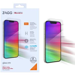 ZAGG InvisibleShield Glass XTR D3O Compatible for iPhone 13 Pro Max & iPhone 14 Plus (Screen)- Tempered Glass, Anti-microbial, Impact Protection, Touch Sensitive, Easy Application ZAGG InvisibleShield Glass XTR D3O Compatible for iPhone 13 Pro Max & iPhone 14 Plus (Screen)- Tempered Glass, Anti-microbial, Impact Protection, Touch Sensitive, Easy Application