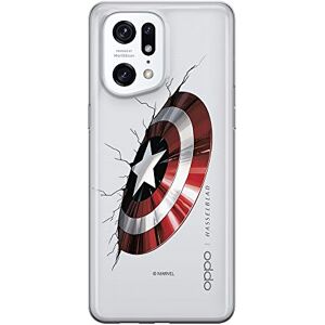ERT GROUP mobile phone case for Oppo FIND X5 PRO original and officially Licensed Marvel pattern Captain America 023 optimally adapted to the shape of the mobile phone, partially transparent ERT GROUP mobile phone case for Oppo FIND X5 PRO original and officially Licensed Marvel pattern Captain America 023 optimally adapted to the shape of the mobile phone, partially transparent
