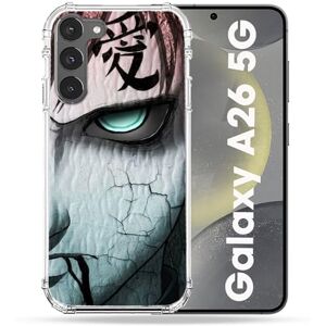 Cokitec Samsung Galaxy A26 5G Naruto Gaara Manga Reinforced Case Cokitec Samsung Galaxy A26 5G Naruto Gaara Manga Reinforced Case