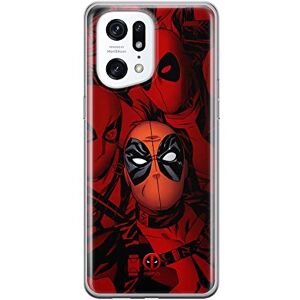 ERT GROUP mobile phone case for Oppo FIND X5 PRO original and officially Licensed Marvel pattern Deadpool 001 optimally adapted to the shape of the mobile phone, case made of TPU ERT GROUP mobile phone case for Oppo FIND X5 PRO original and officially Licensed Marvel pattern Deadpool 001 optimally adapted to the shape of the mobile phone, case made of TPU