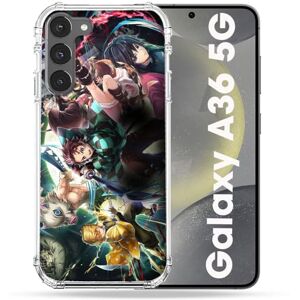 Cokitec Reinforced Case for Samsung Galaxy A36 5G Manga Demon Slayer Group Cokitec Reinforced Case for Samsung Galaxy A36 5G Manga Demon Slayer Group