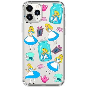 ERT GROUP mobile phone case for Iphone 11 PRO MAX original and officially Licensed Disney pattern Alice 011 optimally adapted to the shape of the mobile phone, partially transparent ERT GROUP mobile phone case for Iphone 11 PRO MAX original and officially Licensed Disney pattern Alice 011 optimally adapted to the shape of the mobile phone, partially transparent