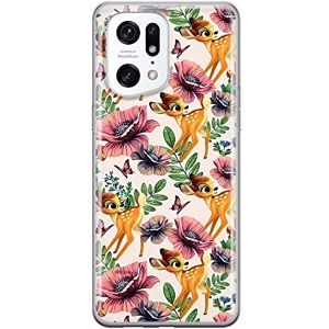 ERT GROUP mobile phone case for Oppo FIND X5 PRO original and officially Licensed Disney pattern Bambi 015 optimally adapted to the shape of the mobile phone, case made of TPU ERT GROUP mobile phone case for Oppo FIND X5 PRO original and officially Licensed Disney pattern Bambi 015 optimally adapted to the shape of the mobile phone, case made of TPU