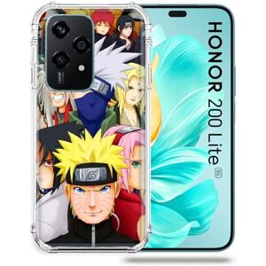 Cokitec Reinforced Case for Honor 200 Lite 5G Manga Naruto Team Cokitec Reinforced Case for Honor 200 Lite 5G Manga Naruto Team