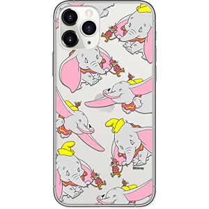 ERT GROUP mobile phone case for Iphone 11 PRO MAX original and officially Licensed Disney pattern Dumbo 016 optimally adapted to the shape of the mobile phone, partially transparent ERT GROUP mobile phone case for Iphone 11 PRO MAX original and officially Licensed Disney pattern Dumbo 016 optimally adapted to the shape of the mobile phone, partially transparent