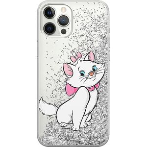 ERT GROUP mobile phone case for Apple Iphone 12 PRO MAX original and officially Licensed Disney pattern Marie 007 optimally adapted to the mobile phone, with glitter overflow effect ERT GROUP mobile phone case for Apple Iphone 12 PRO MAX original and officially Licensed Disney pattern Marie 007 optimally adapted to the mobile phone, with glitter overflow effect