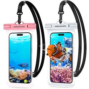 UNBREAKcable Waterproof Phone Pouch, 2-Pack IPX8 Waterproof Phone Case Dry Bag Swimming Travel, Underwater Case for iPhone 17 Air 16 15 14 13 Pro Max XR Samsung S25 S24 Ultra S21 Huawei P70 up to 7 UNBREAKcable Waterproof Phone Pouch, 2-Pack IPX8 Waterproof Phone Case Dry Bag Swimming Travel, Underwater Case for iPhone 17 Air 16 15 14 13 Pro Max XR Samsung S25 S24 Ultra S21 Huawei P70 up to 7