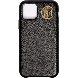 Inter Hi Tech Artisans Cover Iphone 11 Pro Faux Leather Black and Gold, Cover Premium Line, Official 2021 FC Cover, Made in Italy, Handmade Iphone Case, Quality Artisan Product Inter Hi Tech Artisans Cover Iphone 11 Pro Faux Leather Black and Gold, Cover Premium Line, Official 2021 FC Cover, Made in Italy, Handmade Iphone Case, Quality Artisan Product