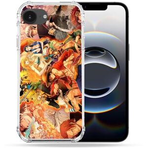 Cokitec Reinforced Case for iPhone 16e Manga One Piece Nakama Cokitec Reinforced Case for iPhone 16e Manga One Piece Nakama