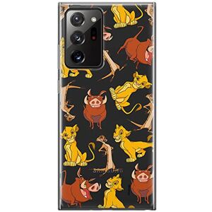 ERT GROUP mobile phone case for Samsung GALAXY NOTE 20 ULTRA original and officially Licensed Disney pattern Simba & Friends 010 adapted to the shape of the mobile phone, partially transparent ERT GROUP mobile phone case for Samsung GALAXY NOTE 20 ULTRA original and officially Licensed Disney pattern Simba & Friends 010 adapted to the shape of the mobile phone, partially transparent