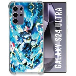 Cokitec Reinforced Case for Samsung Galaxy S24 Ultra Manga Dragon Ball Vegeta Blue Cokitec Reinforced Case for Samsung Galaxy S24 Ultra Manga Dragon Ball Vegeta Blue