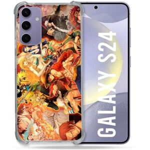 Cokitec Reinforced Case for Samsung Galaxy S24 Manga One Piece Nakama Cokitec Reinforced Case for Samsung Galaxy S24 Manga One Piece Nakama