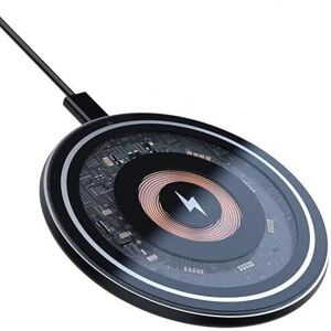 Tec-Digi Wireless Phone Charger, Qi-Certified 10W/7.5W Fast Wireless Charging Pad for Apple iPhone 11 Pro Max/XS MAX/XR/X/8 Plus/, Samsung Galaxy S20 Ultra/Note 10+/S10/S10e/S9/S8 Plus Tec-Digi Wireless Phone Charger, Qi-Certified 10W/7.5W Fast Wireless Charging Pad for Apple iPhone 11 Pro Max/XS MAX/XR/X/8 Plus/, Samsung Galaxy S20 Ultra/Note 10+/S10/S10e/S9/S8 Plus