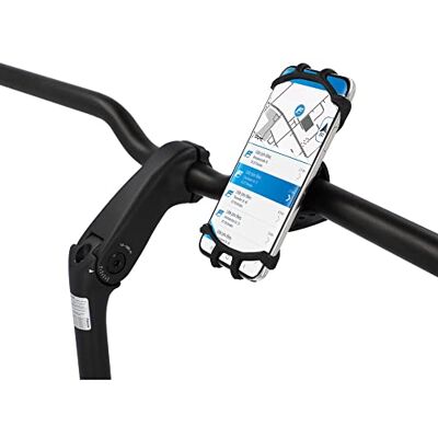 Fischer Bike Smartphone Mount - Silicone, Black, Rose - 360° Rotation Fischer Bike Smartphone Mount - Silicone, Black, Rose - 360° Rotation