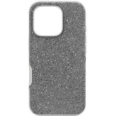 Swarovski iPhone 16 Pro Silver Crystal Case - smartphone cover Swarovski iPhone 16 Pro Silver Crystal Case - smartphone cover