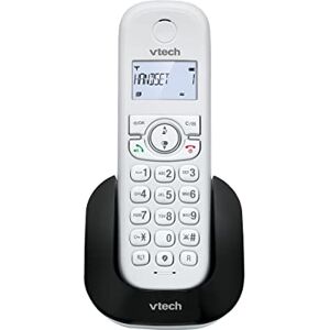 VTech CS1500 DECT Cordless Phone with Call Block, 1 Handset, Landline House Phones, White, Caller ID/Call Waiting, Redial, Handsfree, illuminated Display and Keypad VTech CS1500 DECT Cordless Phone with Call Block, 1 Handset, Landline House Phones, White, Caller ID/Call Waiting, Redial, Handsfree, illuminated Display and Keypad