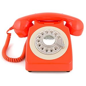 GPO Retro GPO746WIVR 746 Black Rotary Telephone - Analog GPO Retro GPO746WIVR 746 Black Rotary Telephone - Analog