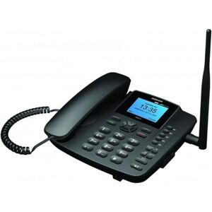 Maxcom MM41D 4G VoLTE Corded Desk Phone for Office & Home use with 2.8” Display Wi-Fi Hotspot LTE Antenna Bluetooth 3.5mm Jack RJ45 Port – Black Maxcom MM41D 4G VoLTE Corded Desk Phone for Office & Home use with 2.8” Display Wi-Fi Hotspot LTE Antenna Bluetooth 3.5mm Jack RJ45 Port – Black