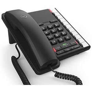 BT Converse 2200 Corded Landline House Phone, Home Phone, 11 Speed Dial Buttons, Handsfree Speakerphone, Black BT Converse 2200 Corded Landline House Phone, Home Phone, 11 Speed Dial Buttons, Handsfree Speakerphone, Black