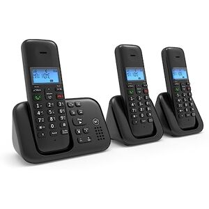 BT 3960 Cordless Landline House Phone, Home Phone, Nuisance Call Blocker, Do Not Disturb button, Answer Machine, Trio Handset Pack BT 3960 Cordless Landline House Phone, Home Phone, Nuisance Call Blocker, Do Not Disturb button, Answer Machine, Trio Handset Pack