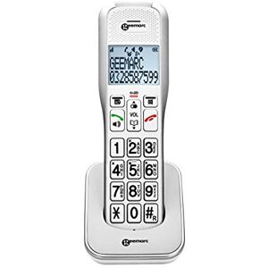 Geemarc Amplidect 595 HS Amplified Additional Handset for Amplidect 595 and 595 U.L.E Range Main Base Unit Required Medium to Severe Hearing Loss Hearing Aid Compatible UK version Geemarc Amplidect 595 HS Amplified Additional Handset for Amplidect 595 and 595 U.L.E Range Main Base Unit Required Medium to Severe Hearing Loss Hearing Aid Compatible UK version