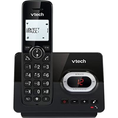Amazon Renewed VTECH CS2050 DECT Cordless Telephone for Home with Answering Machine, Nuisance Call Blocker, Reliable Long Range, Caller ID, Call Waiting, Speakerphone, 1.8" Backlit Display, Big Buttons (Renewed) Amazon Renewed VTECH CS2050 DECT Cordless Telephone for Home with Answering Machine, Nuisance Call Blocker, Reliable Long Range, Caller ID, Call Waiting, Speakerphone, 1.8" Backlit Display, Big Buttons (Renewed)