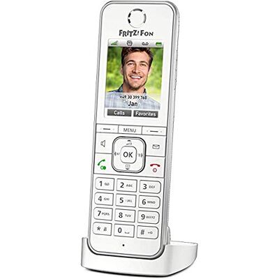 AVM FRITZ!Fon C6 UK Edition DECT (cordless telephone with HD telephony, high-resolution, colour display and optimal for FRITZ!Box with DECT base station) AVM FRITZ!Fon C6 UK Edition DECT (cordless telephone with HD telephony, high-resolution, colour display and optimal for FRITZ!Box with DECT base station)