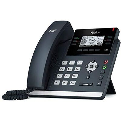 Amazon Renewed Yealink SIP-T42S IP phone Black Wired handset LCD 12 lines (Renewed) Amazon Renewed Yealink SIP-T42S IP phone Black Wired handset LCD 12 lines (Renewed)