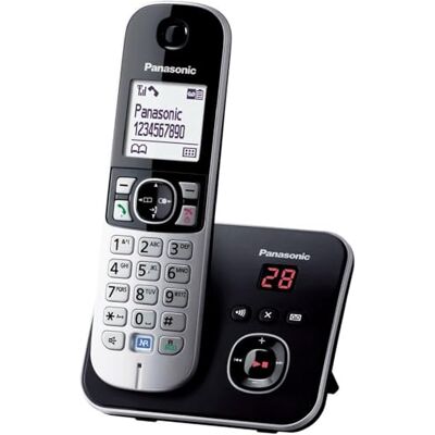 Panasonic KX-TG6821EB Single DECT Cordless Telephone with Answer Machine Panasonic KX-TG6821EB Single DECT Cordless Telephone with Answer Machine