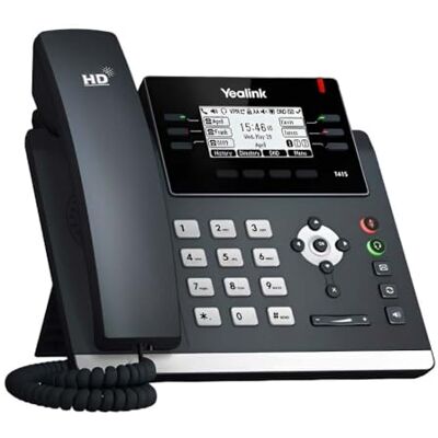Amazon Renewed Yealink SIP-T41S VoIP Telephone, Large HD LCD Screen, Supports 6 SIP Accounts (Refurbished) Amazon Renewed Yealink SIP-T41S VoIP Telephone, Large HD LCD Screen, Supports 6 SIP Accounts (Refurbished)
