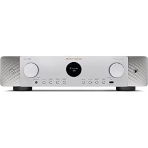 Marantz Cinema 70s Slimline 7.2 Amplifier, Amplifier HiFi, Alexa Compatible, 6 HDMI Inputs & 1 Output, 8K Video, Bluetooth, Wi-Fi, Music Streaming, Dolby Atmos, AirPlay 2, HEOS Multiroom, Silver-Gold Marantz Cinema 70s Slimline 7.2 Amplifier, Amplifier HiFi, Alexa Compatible, 6 HDMI Inputs & 1 Output, 8K Video, Bluetooth, Wi-Fi, Music Streaming, Dolby Atmos, AirPlay 2, HEOS Multiroom, Silver-Gold