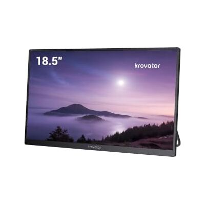 krovatar 18.5‘’ FHD IPS Blu-ray Player with Integrated Monitor Screen Bluray, DVD, CD Disc Playback, Type C in & HDMI in for Phone, Switch, Pad Sync krovatar 18.5‘’ FHD IPS Blu-ray Player with Integrated Monitor Screen Bluray, DVD, CD Disc Playback, Type C in & HDMI in for Phone, Switch, Pad Sync