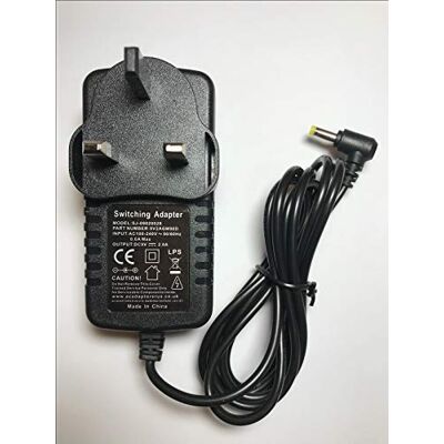 DIXIETREE Replacement for 9V AC-DC Adaptor Charger for LEXIBOOK DVDP6PA Paw Patrols Portable DVD Player DIXIETREE Replacement for 9V AC-DC Adaptor Charger for LEXIBOOK DVDP6PA Paw Patrols Portable DVD Player