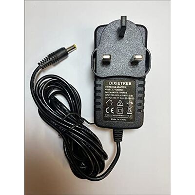 DIXIETREE Replacement for 12V Mains AC-DC Power Adaptor for SONY BDP-S6700 Smart Blu-ray & DVD Player DIXIETREE Replacement for 12V Mains AC-DC Power Adaptor for SONY BDP-S6700 Smart Blu-ray & DVD Player