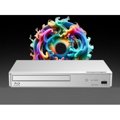 MULTIREGION Blu-ray Player Compatible with Panasonic DMP-BD84EB-S 2D LAN (No WiFi) for DVD Regions 1-8 Blu-ray Region B DMP-BD84 Matt Silver MULTIREGION Blu-ray Player Compatible with Panasonic DMP-BD84EB-S 2D LAN (No WiFi) for DVD Regions 1-8 Blu-ray Region B DMP-BD84 Matt Silver