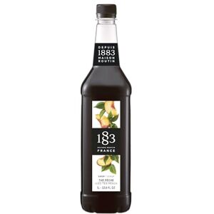 1883 MAISON ROUTIN 1883 Maison Routin Premium Iced Tea Peach Syrup – Fruity Syrup for Cocktails, Mocktails & Soft Drinks, Vegan-Friendly, No Artificial Colours, 1L PET Bottle 1883 MAISON ROUTIN 1883 Maison Routin Premium Iced Tea Peach Syrup – Fruity Syrup for Cocktails, Mocktails & Soft Drinks, Vegan-Friendly, No Artificial Colours, 1L PET Bottle