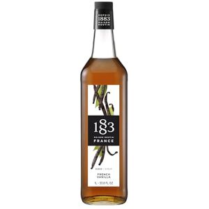 1883 MAISON ROUTIN Premium French Vanilla Syrup Made with Pure Cane Sugar for Coffee, Cocktails & Desserts – Diet Friendly & Natural, No Preservatives – 1L Glass Bottle 1883 MAISON ROUTIN Premium French Vanilla Syrup Made with Pure Cane Sugar for Coffee, Cocktails & Desserts – Diet Friendly & Natural, No Preservatives – 1L Glass Bottle