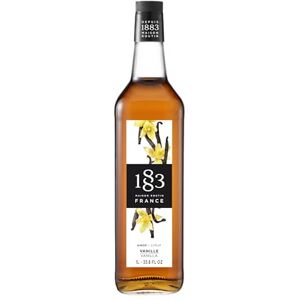 1883 MAISON ROUTIN Premium Vanilla Syrup – Classic Coffee Syrup for Lattes, Milkshakes & Cocktails, Vegan-Friendly, No Artificial Colours, 1L Glass Bottle 1883 MAISON ROUTIN Premium Vanilla Syrup – Classic Coffee Syrup for Lattes, Milkshakes & Cocktails, Vegan-Friendly, No Artificial Colours, 1L Glass Bottle