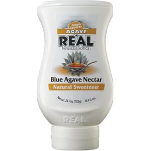 Reàl Infused Exotics Re’al Syrup 100% Blue Agave Nectar 500ml Natural Ingredients Sweetener Vegan Cocktails, Baking, Smoothies, Diabetic, Desserts, Sugar Alternative Reàl Infused Exotics Re’al Syrup 100% Blue Agave Nectar 500ml Natural Ingredients Sweetener Vegan Cocktails, Baking, Smoothies, Diabetic, Desserts, Sugar Alternative