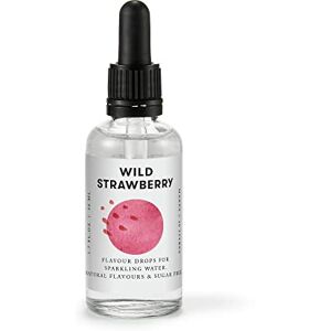 Aarke Flavour Drops for Sparkling Water, Wild Strawberry Flavour, 50ml