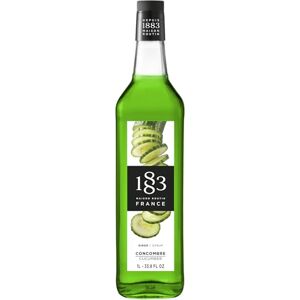 1883 MAISON ROUTIN Cucumber Premium Syrup for Cocktails, Lemonades, Mocktails Refreshing Syrup 1L Glass Bottle 1883 MAISON ROUTIN Cucumber Premium Syrup for Cocktails, Lemonades, Mocktails Refreshing Syrup 1L Glass Bottle
