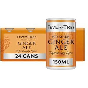 FEVER-TREE Refreshingly Light Ginger Ale 24x150ml FEVER-TREE Refreshingly Light Ginger Ale 24x150ml